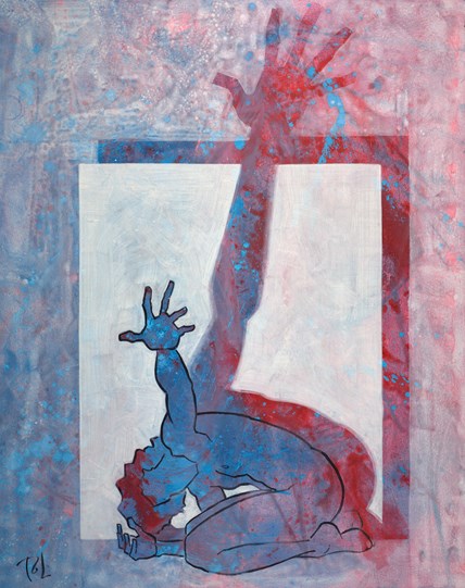 Within Reach by Toby Mulligan - Original Painting on Box Canvas